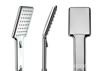 Лейка для душа, ручная, 1 вид струи, (цв.хром), AGUA LIFE, Bossin ZZi