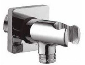 Кронштейн для душа, с выходом воды 1/2 для подключения душа, квадратная розетка, (цв. хром), Bossini ZZ