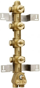 Внутренняя часть встраиваемого смесителя для душа, на 4 потребителя, Bossini ZZ Bossini Универсал Z030271000