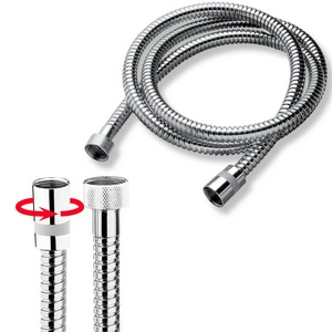 Шланг для душа, с защитой от перекручивания, 2000мм, G1/2, (латунь цв. хром), DOPPIA AGGRAFFATURA Bossini ZZ Bossini Универсал A00048 030 cm 200 Standard