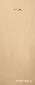 Панель для смесителя, 245, (металл цв.шлиф.бронза), MyEdition ZZ Hansgrohe Универсал 47904140