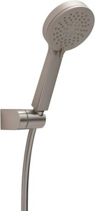 Душевой гарнитур: лейка, шланг 1500мм, кронштейн, (цв.никель браш.),  ZZ Allen Brau Eclipse 5.E1005-BN