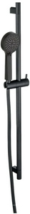 Душевой гарнитур: штанга 800мм, лейка, шланг 1500мм, (цв.черный матовый),  ZZ Allen Brau Eclipse 5.E1008-31