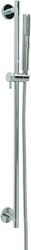 Душевой гарнитур: штанга 858мм, лейка, шланг 1500мм, (цв.хром),  ZZ Allen Brau Priority 5.31010-00