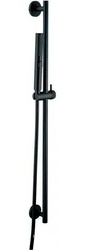 Душевой гарнитур: штанга 858мм, лейка, шланг 1500мм, (цв.черный матовый),  ZZ Allen Brau Priority 5.31010-31