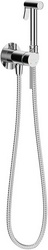 Смеситель совмещённый с гигиеническим душем, готовый комплект: лейка, шланг, скрытая часть, (цв.хром),  ZZ Aqueduto PUREZA PUR0200