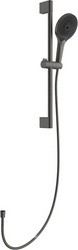 Душевой гарнитур: штанга, лейка, шланг, (цв.оружейная сталь),  ZZ Aqueduto Chuva CHU0545