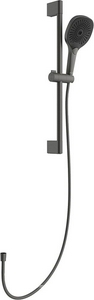 Душевой гарнитур: штанга, лейка, шланг, (цв.оружейная сталь),  ZZ Aqueduto Chuva CHU0645