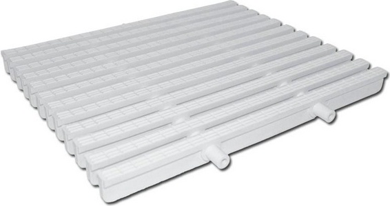 Gres de Aragon Piscinas Grating Rigid white 20x24.5