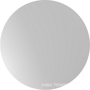 Донный клапан для сливного отверстия раковин/биде без перелива, Push-Open, G 1 1/4, (крышка слива керамика цв.белый матовый), Aqueduto Aqueduto Универсал RAL0120