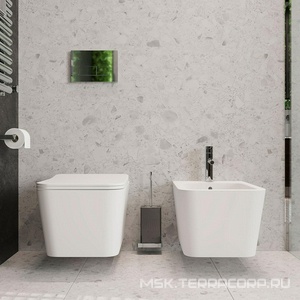 Унитаз подвесной 520х370мм, безободковый, сиденье с микролифтом, крепёж в компл., (цв.белый матовый),  Aqueduto Macio MAC0120