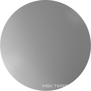 Донный клапан для сливного отверстия раковин/биде без перелива, Push-Open, G 1 1/4, (крышка слива керамика цв.серый матовый), Aqueduto ZZ Aqueduto Универсал RAL0130