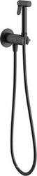 Смеситель совмещённый с гигиеническим душем, готовый комплект: лейка, шланг, скрытая часть, прогрессивный картридж, (цв.оружейная сталь),  ZZ Aqueduto PUREZA PUR0145