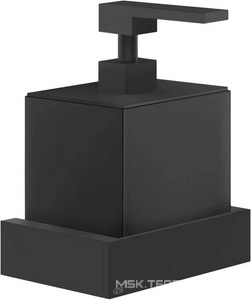 Дозатор для жидкого мыла настенный (цв. 099 черный XL),  ZZ Gessi Rettangolo 20814 099