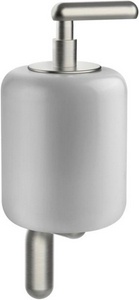 Дозатор настенный, (цв.белый / Warm Bronze Br. PVD),  ZZ Gessi Inciso 58513 726