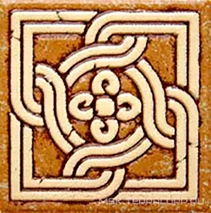 Декор FreeLite Decor Ирландия Вставка  l6x6 XX 91921