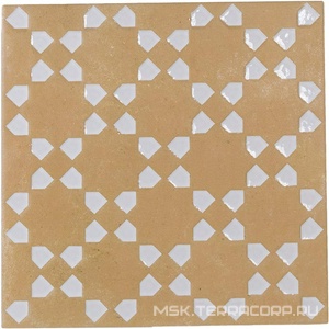 Керамическая плитка для пола и стены WOW Bejmat  Decor Tan Matt 15x15 125059