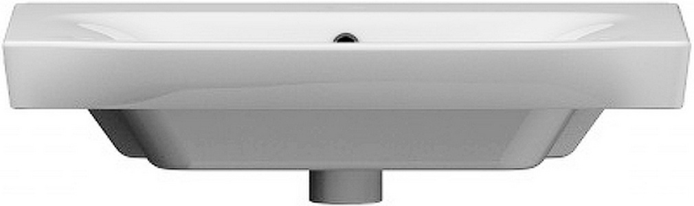 Раковина мебельная 65 см, для тумбы , цвет белый XX AMPM Like M80WCC0652WG