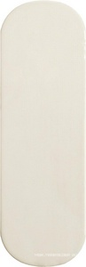Керамическая плитка для стены DNA Calema  Oval White gloss 5.2x16 136310