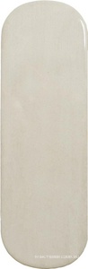 Керамическая плитка для стены DNA Calema  Oval Greige 5.2x16 136322