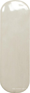 Керамическая плитка для стены DNA Calema  Oval Greige 5.2x16 136322