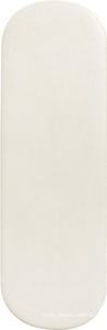 Керамическая плитка для стены DNA Calema  Oval White matt 5.2x16 136316