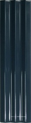 Керамическая плитка для стены DNA Match  Angled Midnight Blue gloss 6.25x25 130878