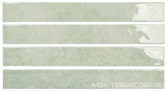 Керамическая плитка для стены DNA Mistral  Aquamarine 3,7x31 136289
