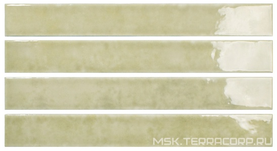 Керамическая плитка для стены DNA Mistral  Khaki 3,7x31 136290