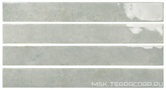 Керамическая плитка для стены DNA Mistral  Opal Blue 3,7x31 136288