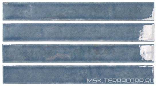 Керамическая плитка для стены DNA Mistral  Indigo 3,7x31 136291