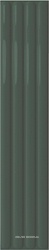 Керамическая плитка для стены DNA Plinto  OUT Green Gloss 10.7x54.2 130296