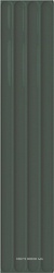 Керамическая плитка для стены DNA Plinto  IN Green Gloss 10.7x54.2 130285