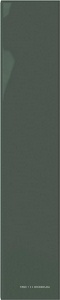 Керамическая плитка для стены DNA Plinto  Green Gloss 10.7x54.2 130274