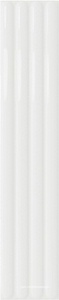 Керамическая плитка для стены DNA Plinto  OUT White Gloss 10.7x54.2 130292