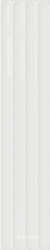 Керамическая плитка для стены DNA Plinto  IN White Gloss 10.7x54.2 130281