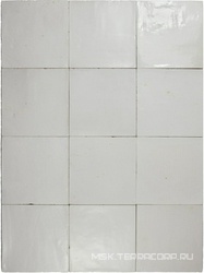 Керамическая плитка для стены DNA Saten  White 12.5x12.5 122857