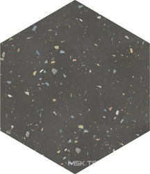 Керамогранит для пола и стены DNA Terrazzo  Graphite Colours 32x36.8 123386