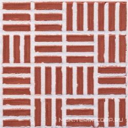 Tiny Burgundy ZZ 10x10