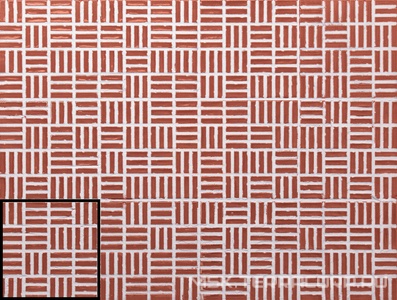 Керамическая плитка для стены APE Ceramica Tiny  Burgundy 10x10 A045320