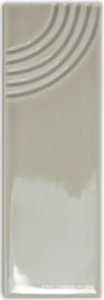 Керамическая плитка для стены WOW Glow  Dеcor Grey 5.2x16 129190