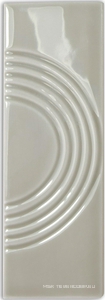 Керамическая плитка для стены WOW Glow  Dеcor Grey 5.2x16 129190
