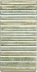 Керамическая плитка для стены WOW Potters   Bars Agave gloss 12.5x25 133168
