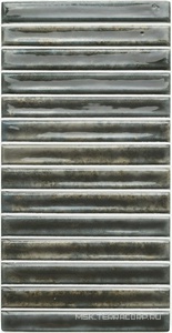 Керамическая плитка для стены WOW Potters   Bars Umber gloss 12.5x25 133170