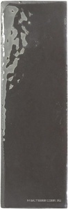 Керамическая плитка для стены WOW Rebels  Nero Gloss 5x15 129064