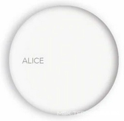 Донный клапан для сливного отверстия раковин/биде, запираемый Up&Down, универсальный, G 1 1/4, (крышка керамика цв.белый глянец), Alice ZZ Alice Универсал PIL008