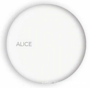 Донный клапан для сливного отверстия раковин/биде, запираемый Up&Down, универсальный, G 1 1/4, (крышка керамика цв.белый глянец), Alice ZZ Alice Универсал PIL008