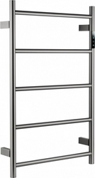 Полотенцесушитель 435xh738мм, электрический 120Вт, (цв.брашированный никель),  ZZ Wonzon & Woghand Bonn WW-AL405-BR