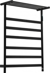 Полотенцесушитель 573xh774.5мм, электрический 140Вт, (цв.черный матовый),  ZZ Wonzon & Woghand Essen WW-A403-MB