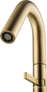 Смеситель для раковины, без д/к, (цв.браш.золото), Wonzon & Woghand ZZ Wonzon & Woghand Универсал WW-6068-BG